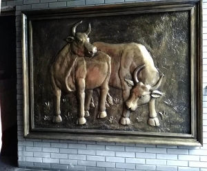 浮雕.牛