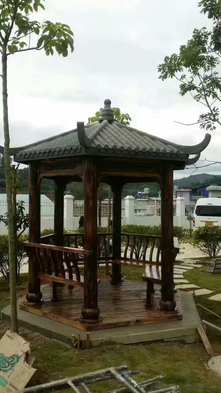 大连仿古凉亭